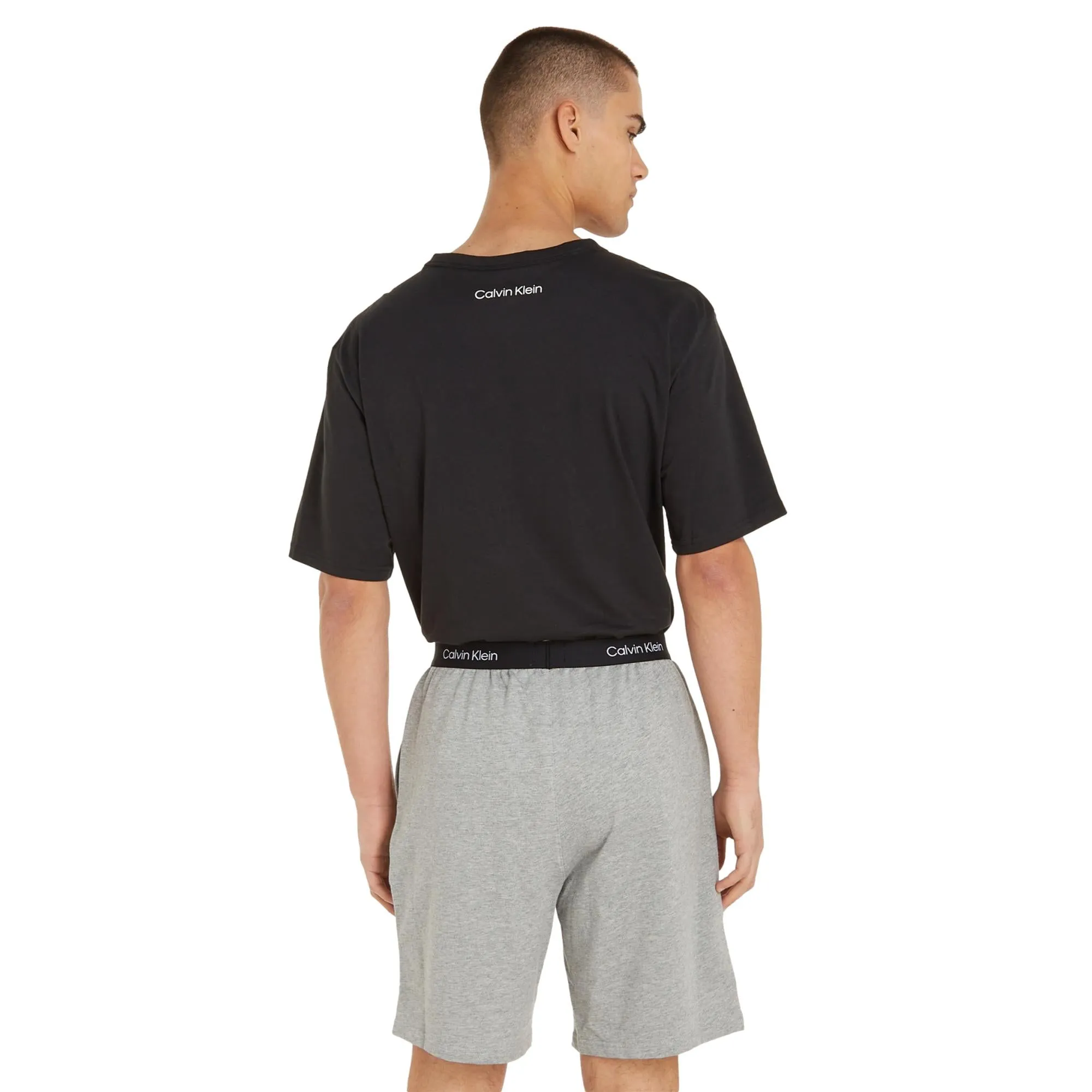 Calvin Klein CK 96 Terry Lounge Sleep Short - Grey Heather