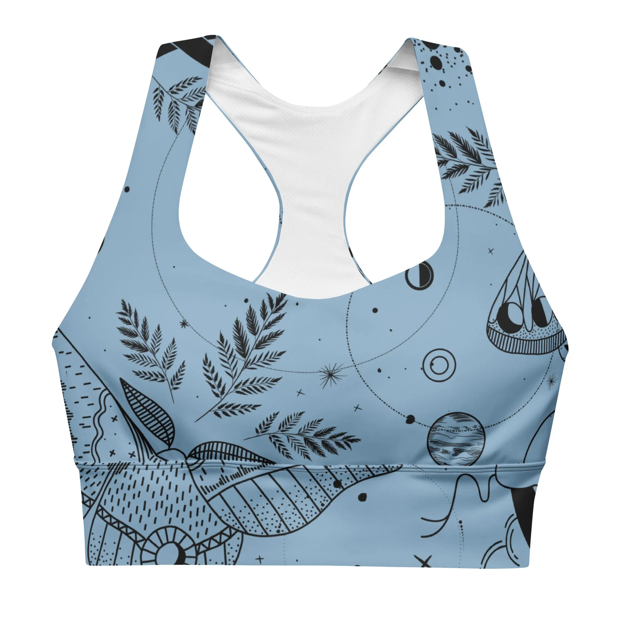 Celestial Design Sports Bra Fitness Bra, lioness-love