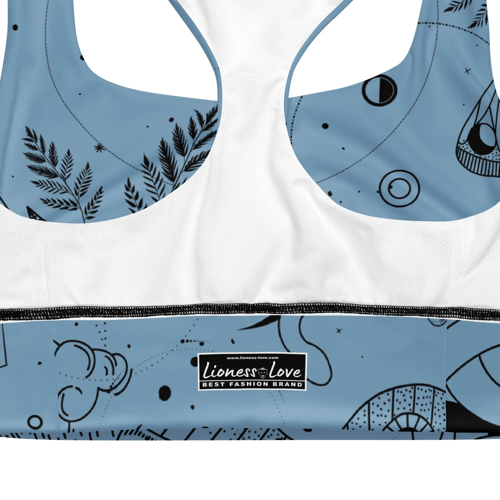 Celestial Design Sports Bra Fitness Bra, lioness-love