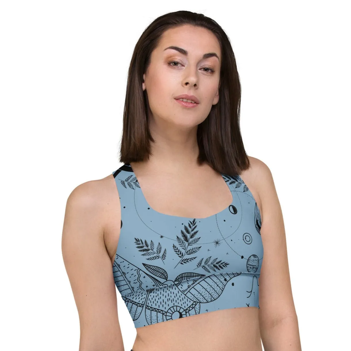 Celestial Design Sports Bra Fitness Bra, lioness-love