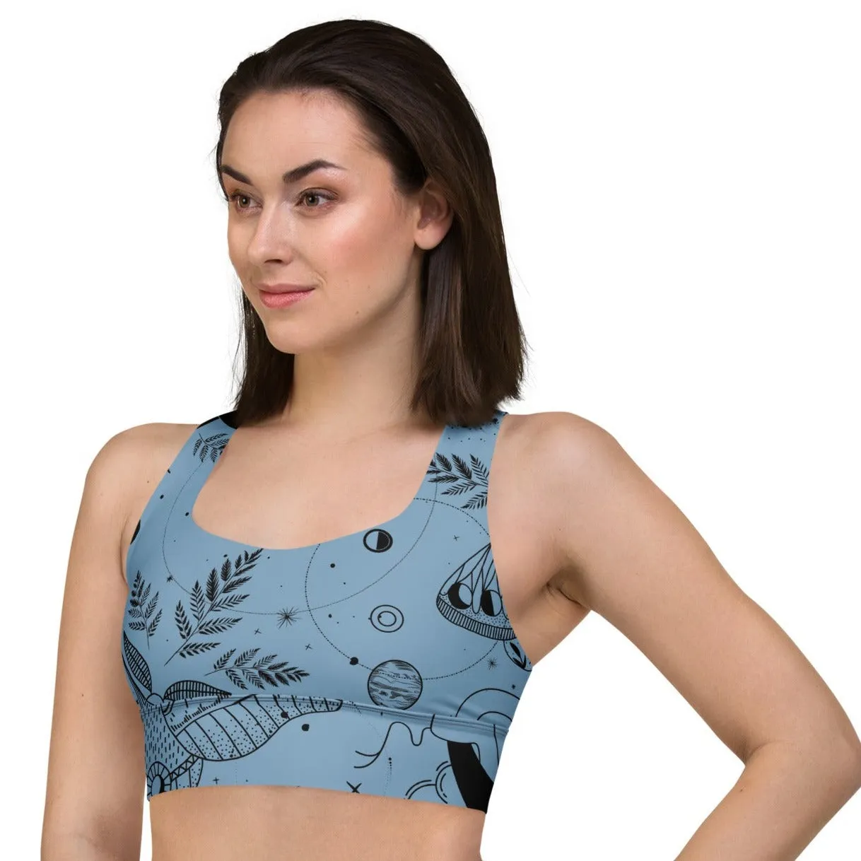Celestial Design Sports Bra Fitness Bra, lioness-love
