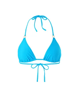 Exclusive Cancun Blue Eco Bikini Top
