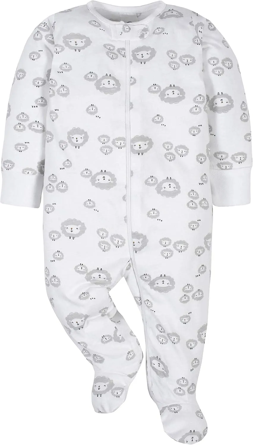 Gerber Baby Boys 4 Pack Sleep 'N Play Footie