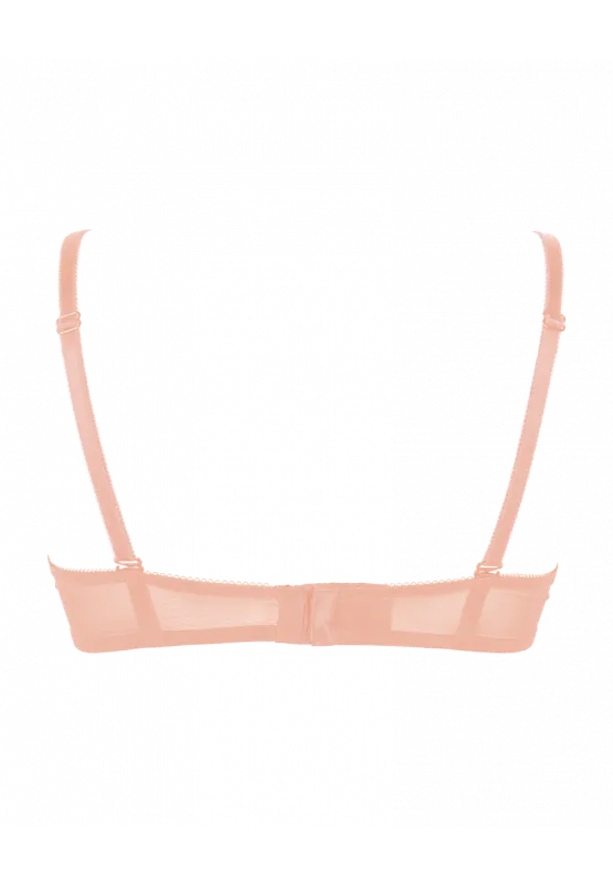 Gossard Glossies Lotus Sheer Bra | CAFE CREME