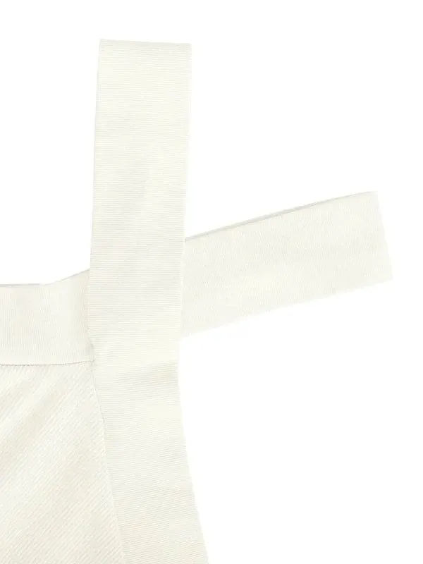 Halter Neck Criss-Cross Seamless Shapewear Bodysuit