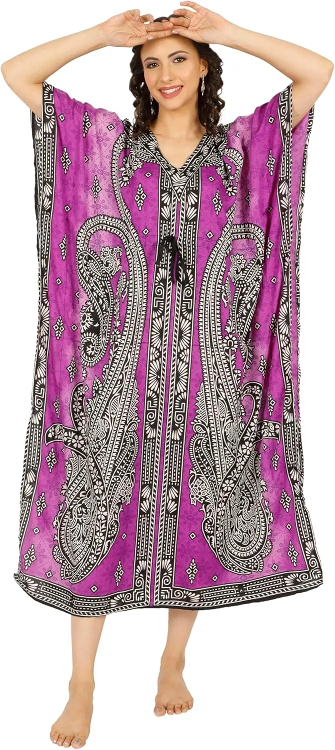 Ladies Kaftans Tunic Kimono Maxi Women Dashiki African Caftan Plus Size Lounge Girls Kimono for Any Occasion