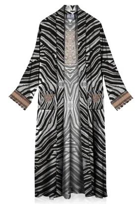 Long Kimono Robe Womens