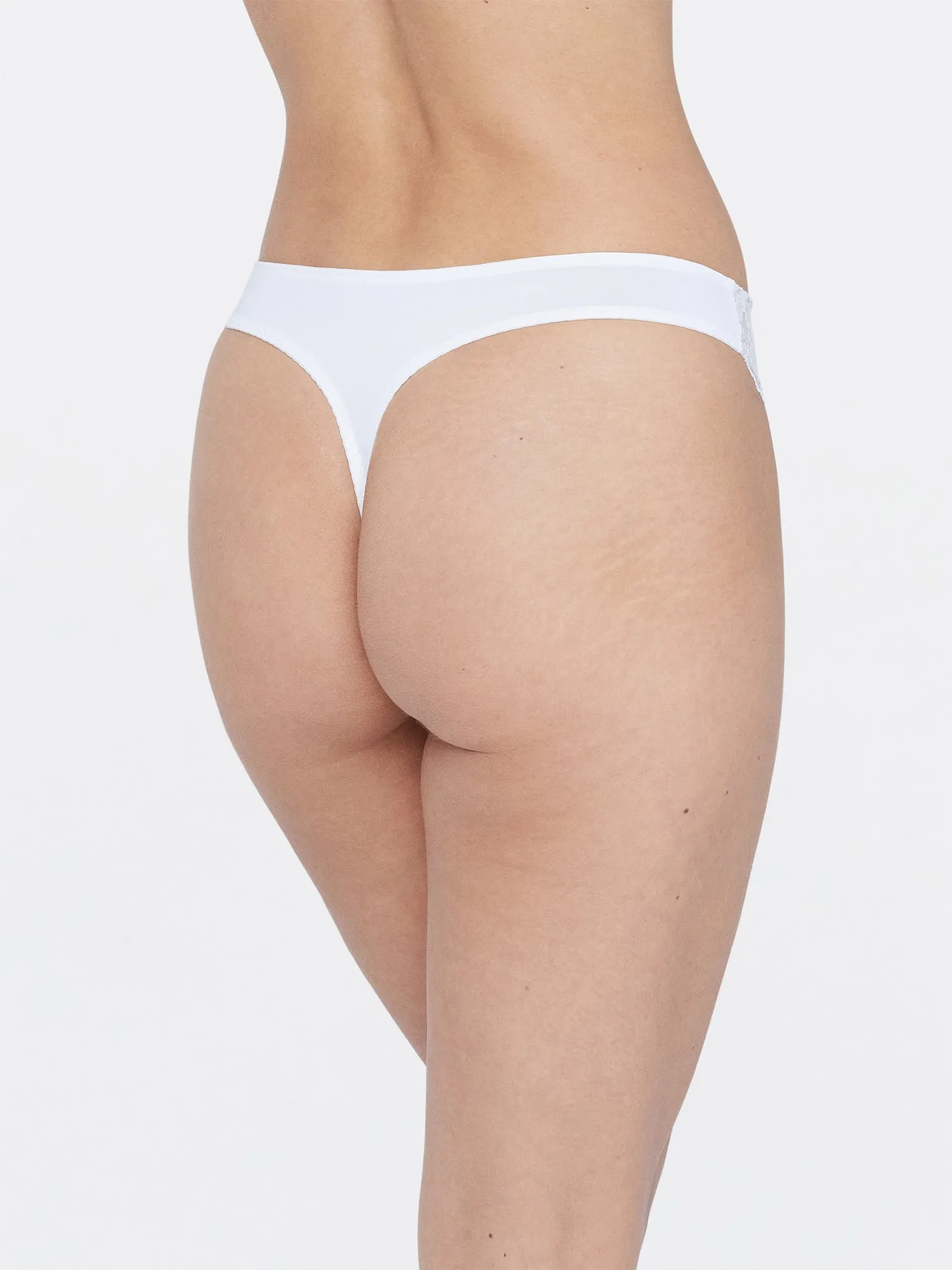 Minx Lace Trim Thong