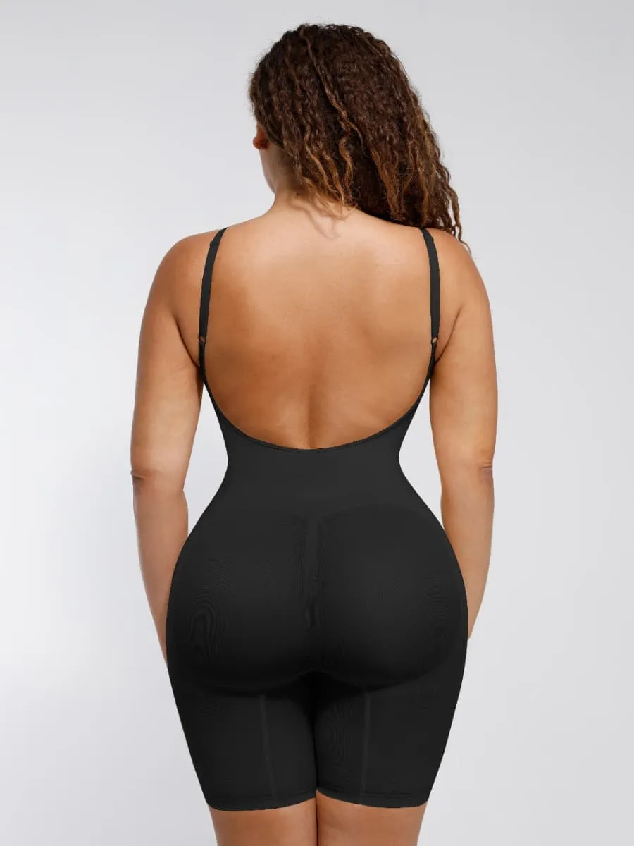 Seamless Full Body Sculpt Open-Back
