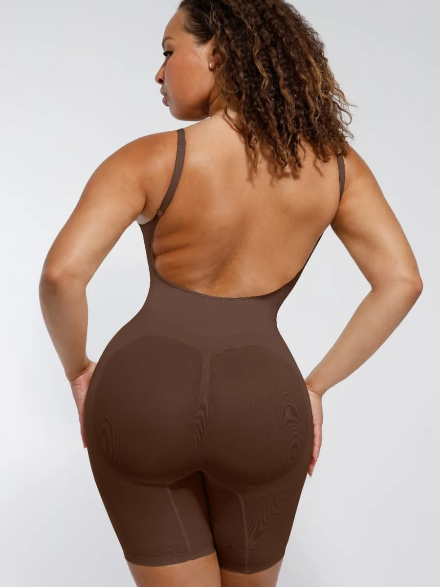 Seamless Full Body Sculpt Open-Back