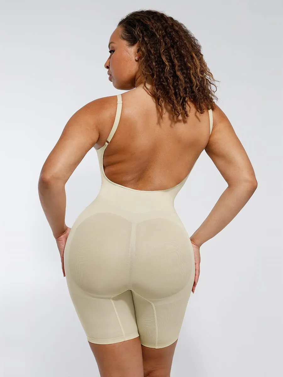 Seamless Full Body Sculpt Open-Back