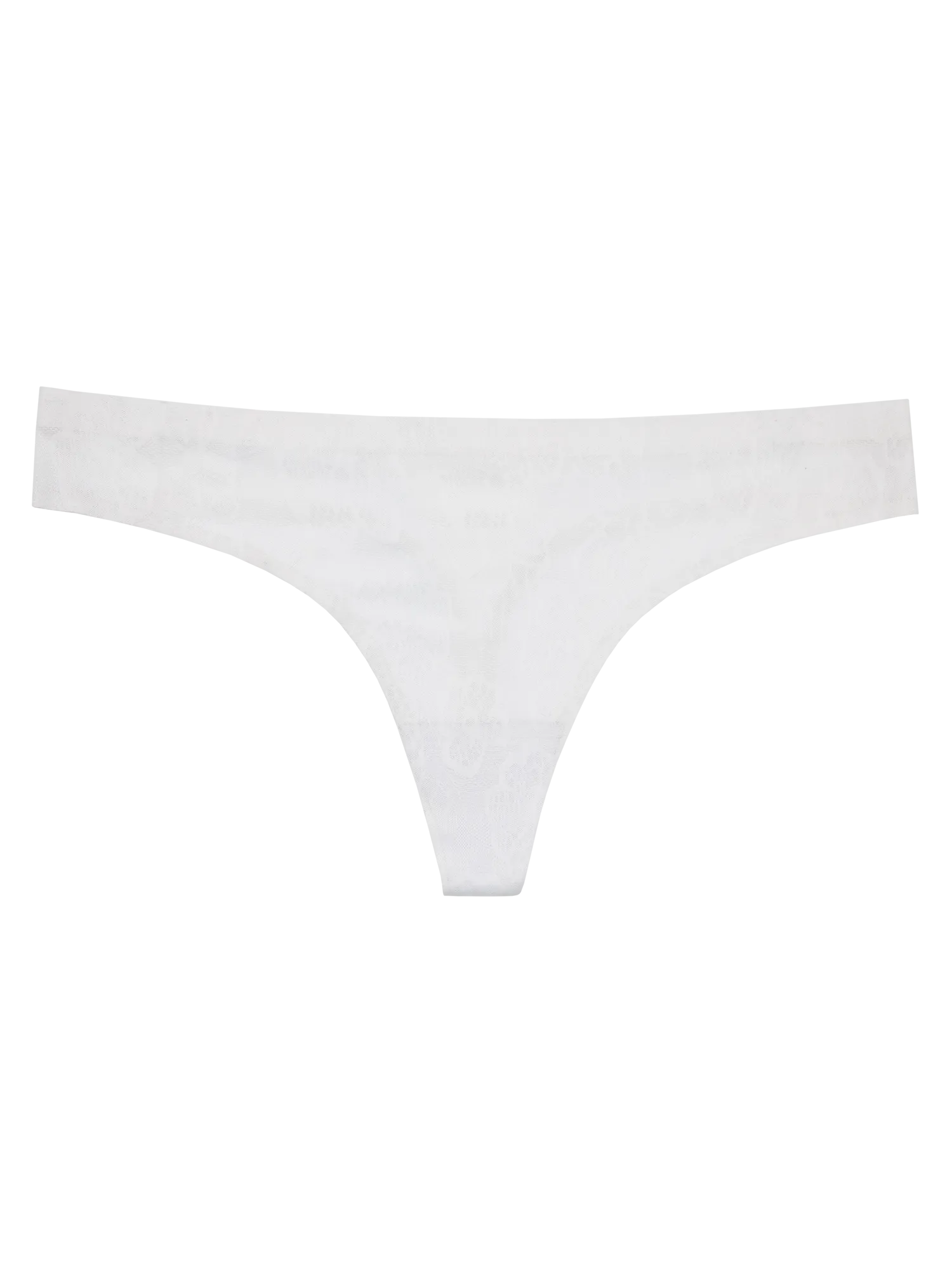 Seamless Thong Lace Print - Snow White