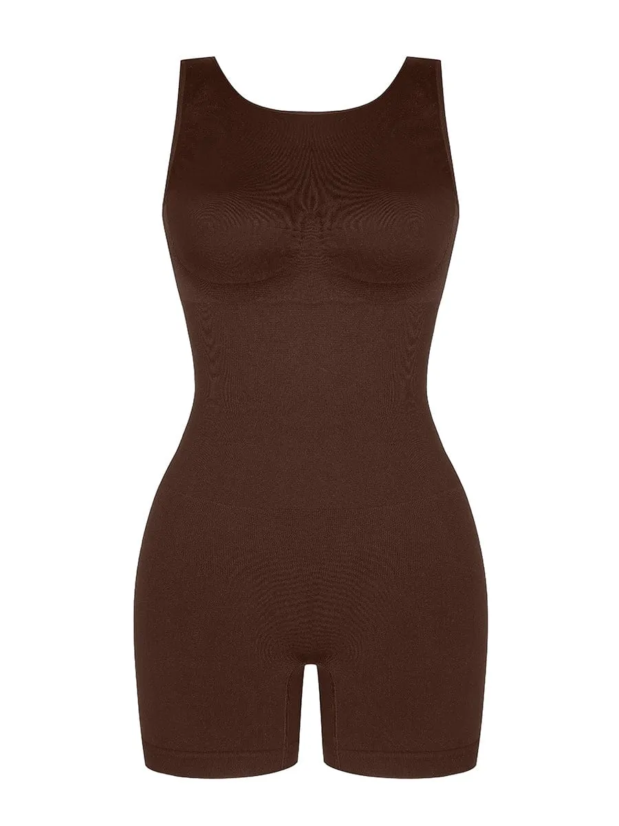 Seamless U Back Shaper Jumper with Removable Cups