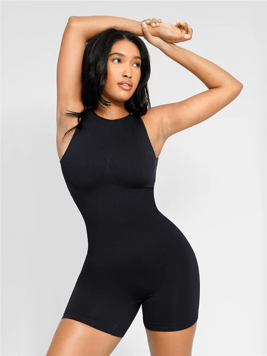 Seamless U Back Shaper Jumper with Removable Cups