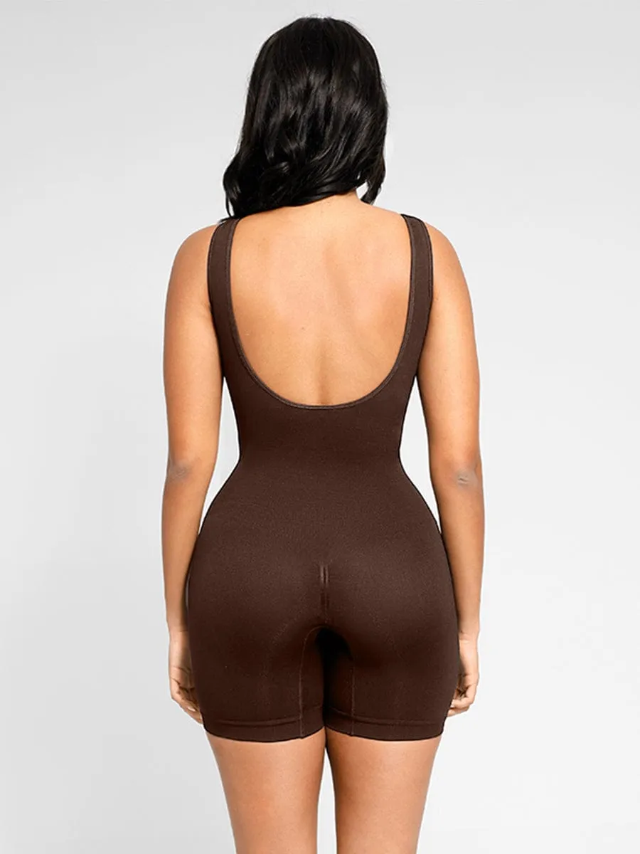 Seamless U Back Shaper Jumper with Removable Cups