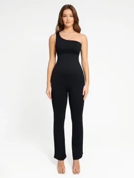 Selene | Shaping Jumpsuit with Flared Legs