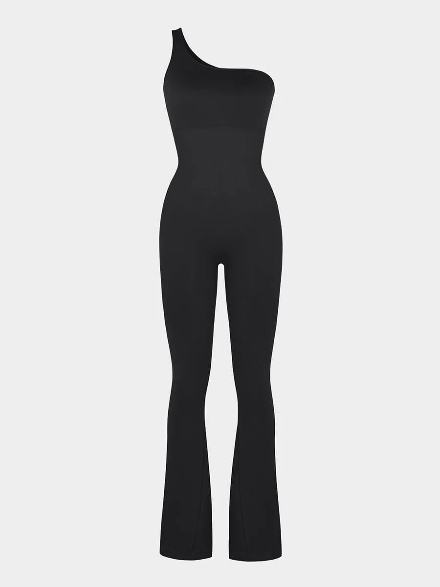 Selene | Shaping Jumpsuit with Flared Legs