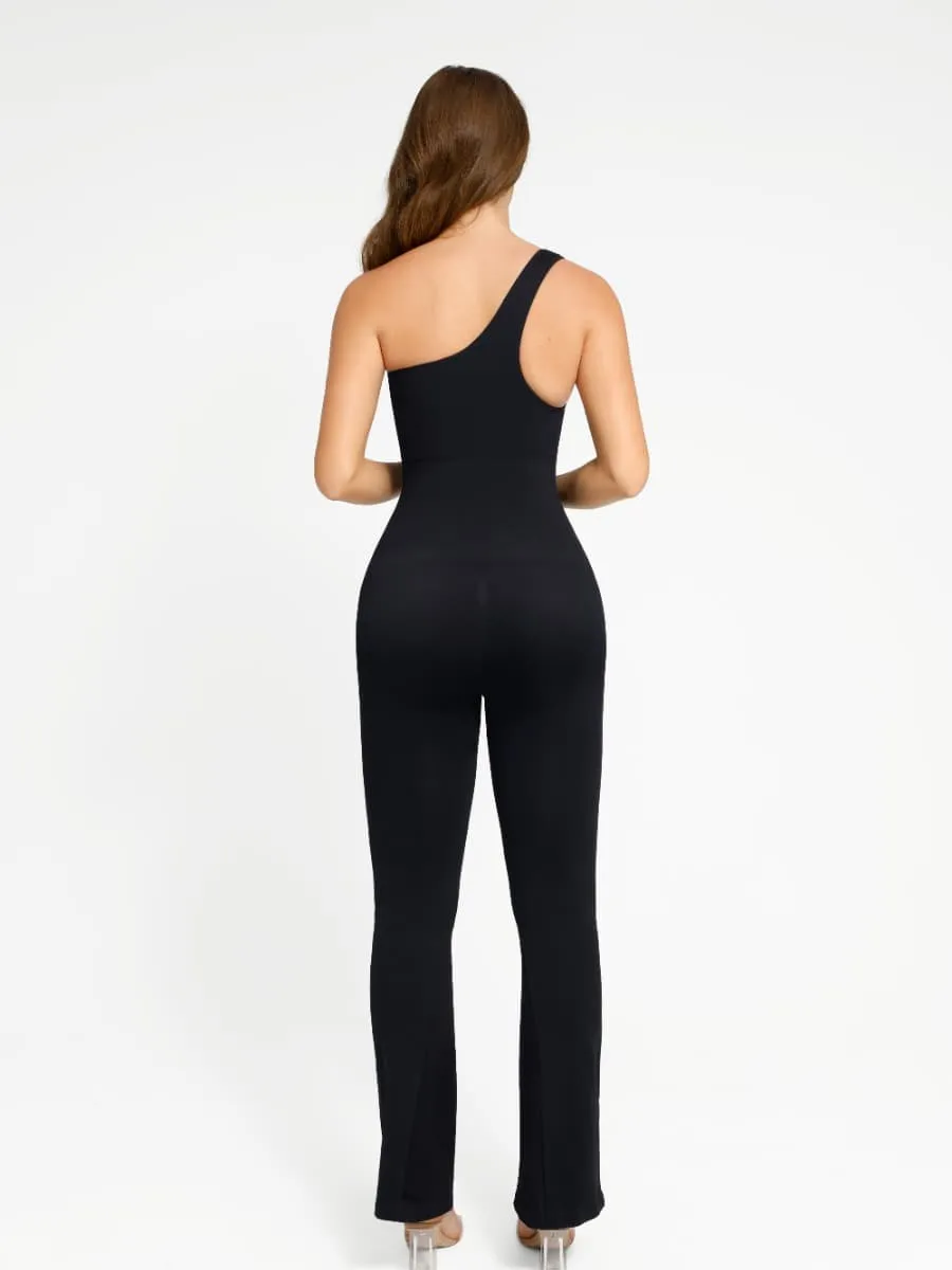 Selene | Shaping Jumpsuit with Flared Legs