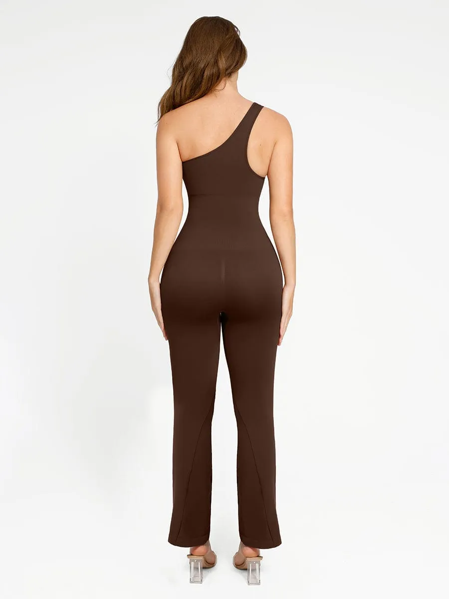 Selene | Shaping Jumpsuit with Flared Legs