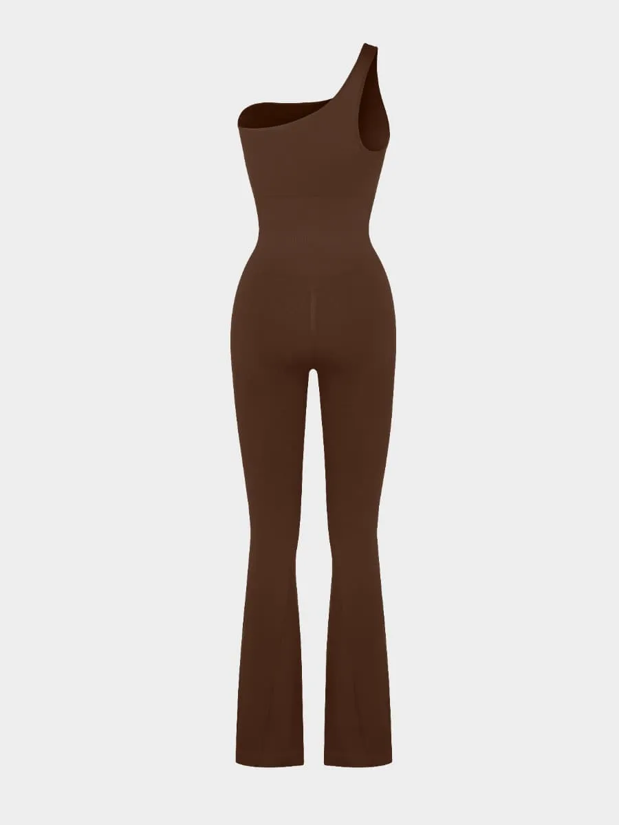Selene | Shaping Jumpsuit with Flared Legs