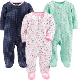 Simple Joys by Carter's Baby 3-Pack Neutral Sleep and Play