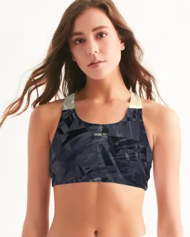 Sqdltd SB Women's Seamless Sports Bra Polar Night