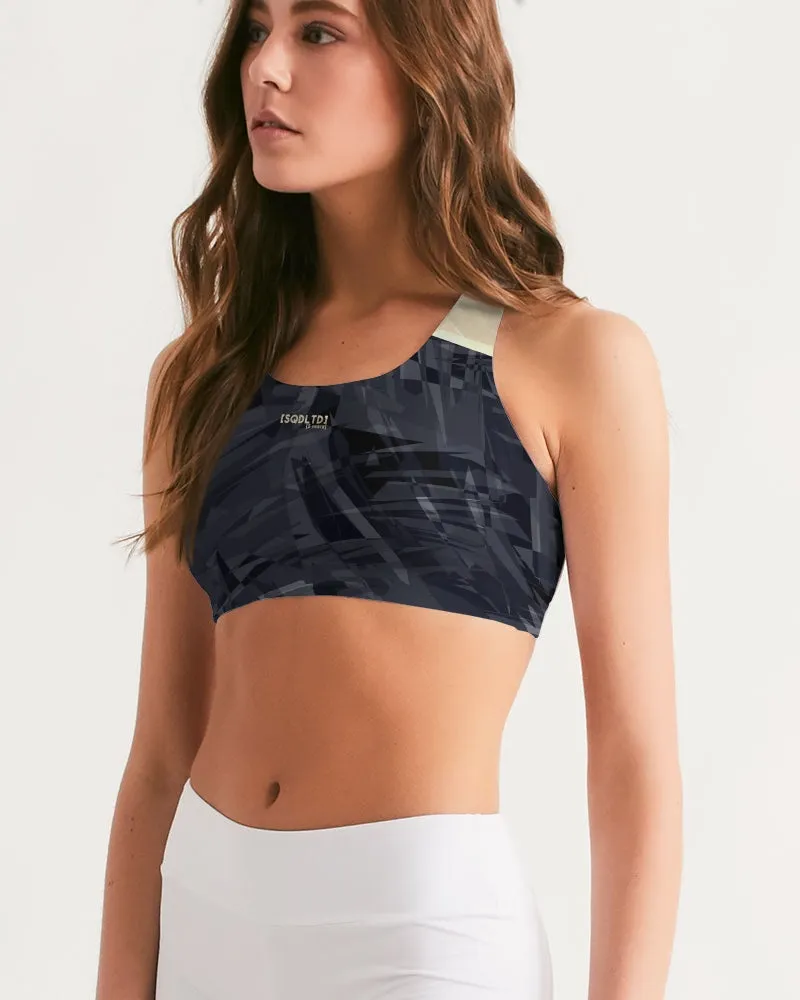 Sqdltd SB Women's Seamless Sports Bra Polar Night