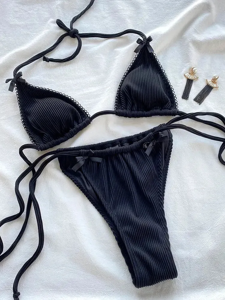 Triangle Cup Bikini Sexy Bathing Suit