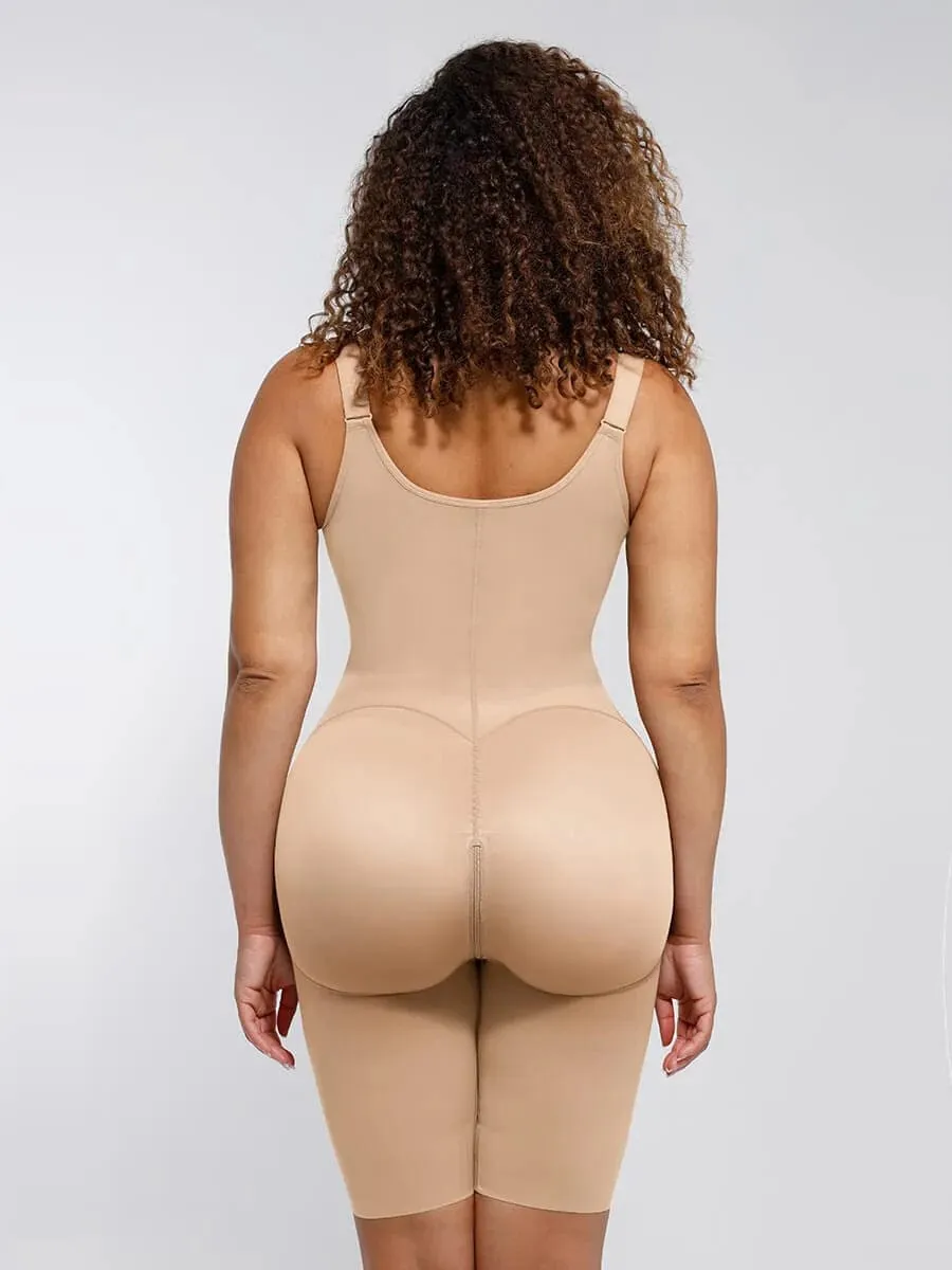 U Shaped Open Bust Tummy Control Shapewear Bodysuit
