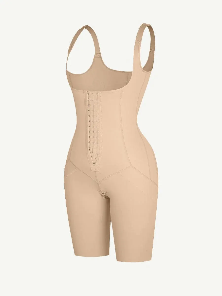 U Shaped Open Bust Tummy Control Shapewear Bodysuit