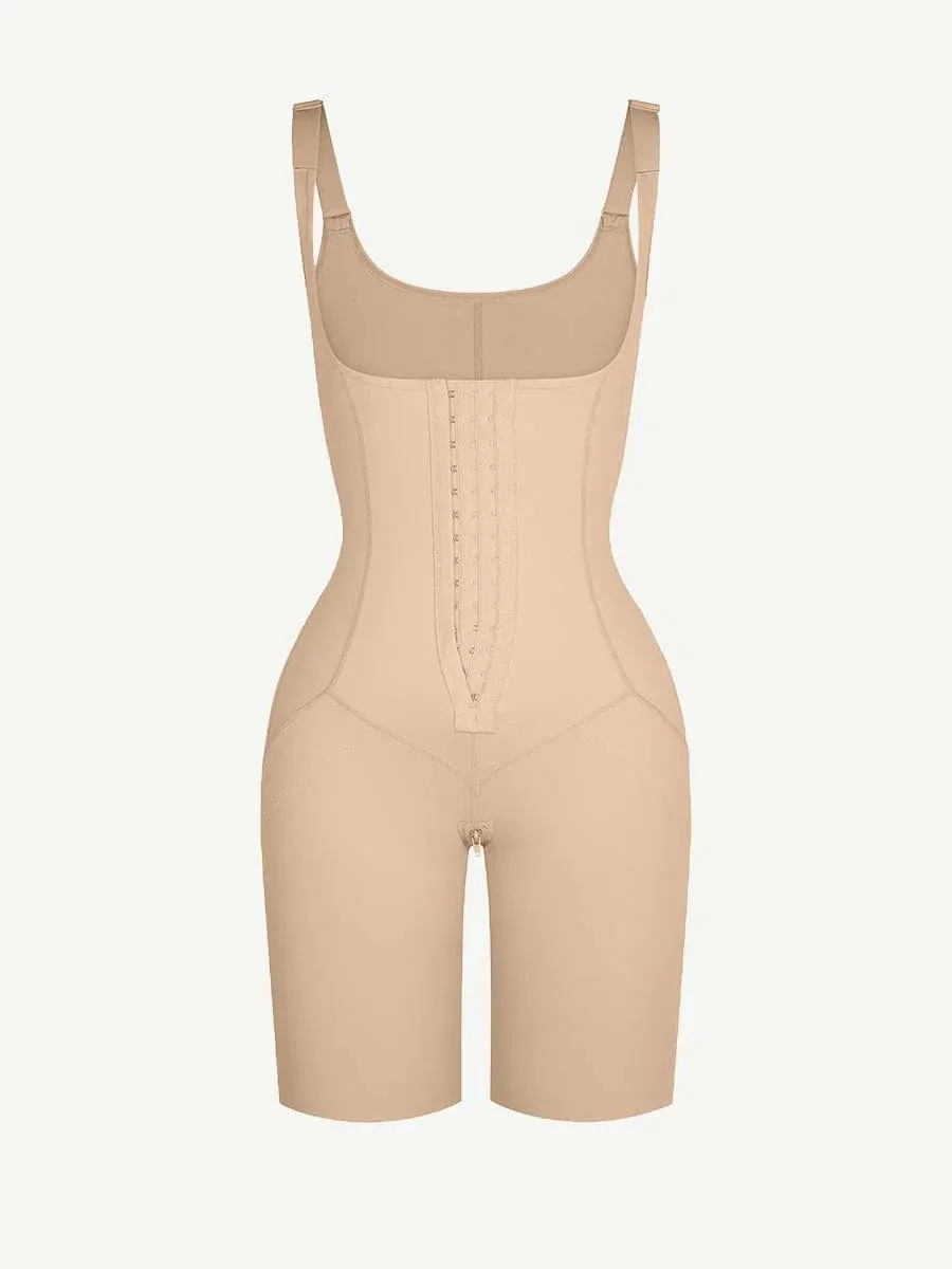 U Shaped Open Bust Tummy Control Shapewear Bodysuit
