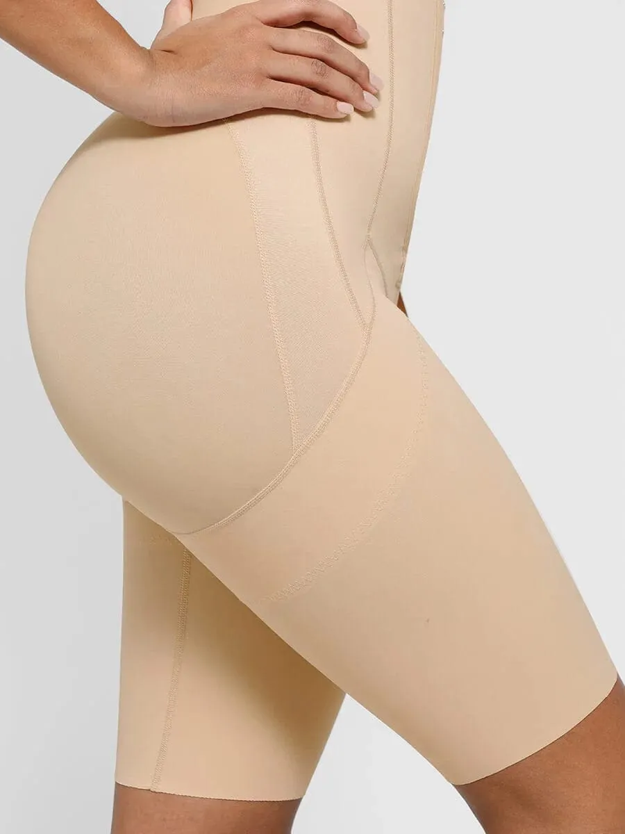 U Shaped Open Bust Tummy Control Shapewear Bodysuit