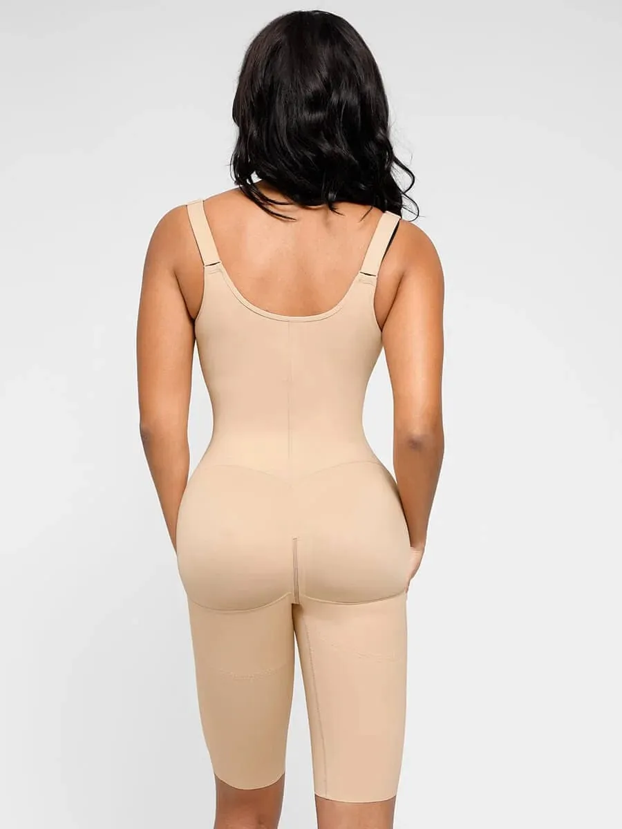 U Shaped Open Bust Tummy Control Shapewear Bodysuit