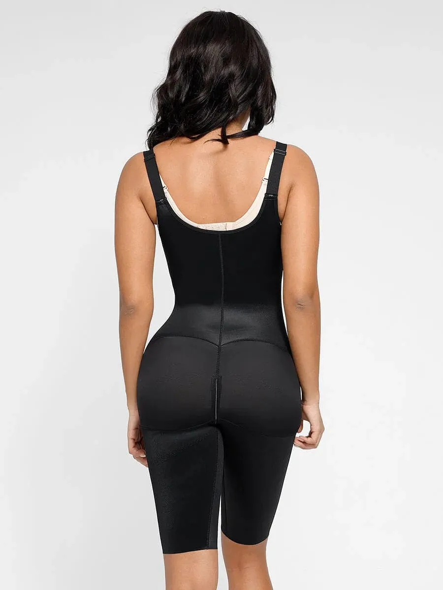 U Shaped Open Bust Tummy Control Shapewear Bodysuit