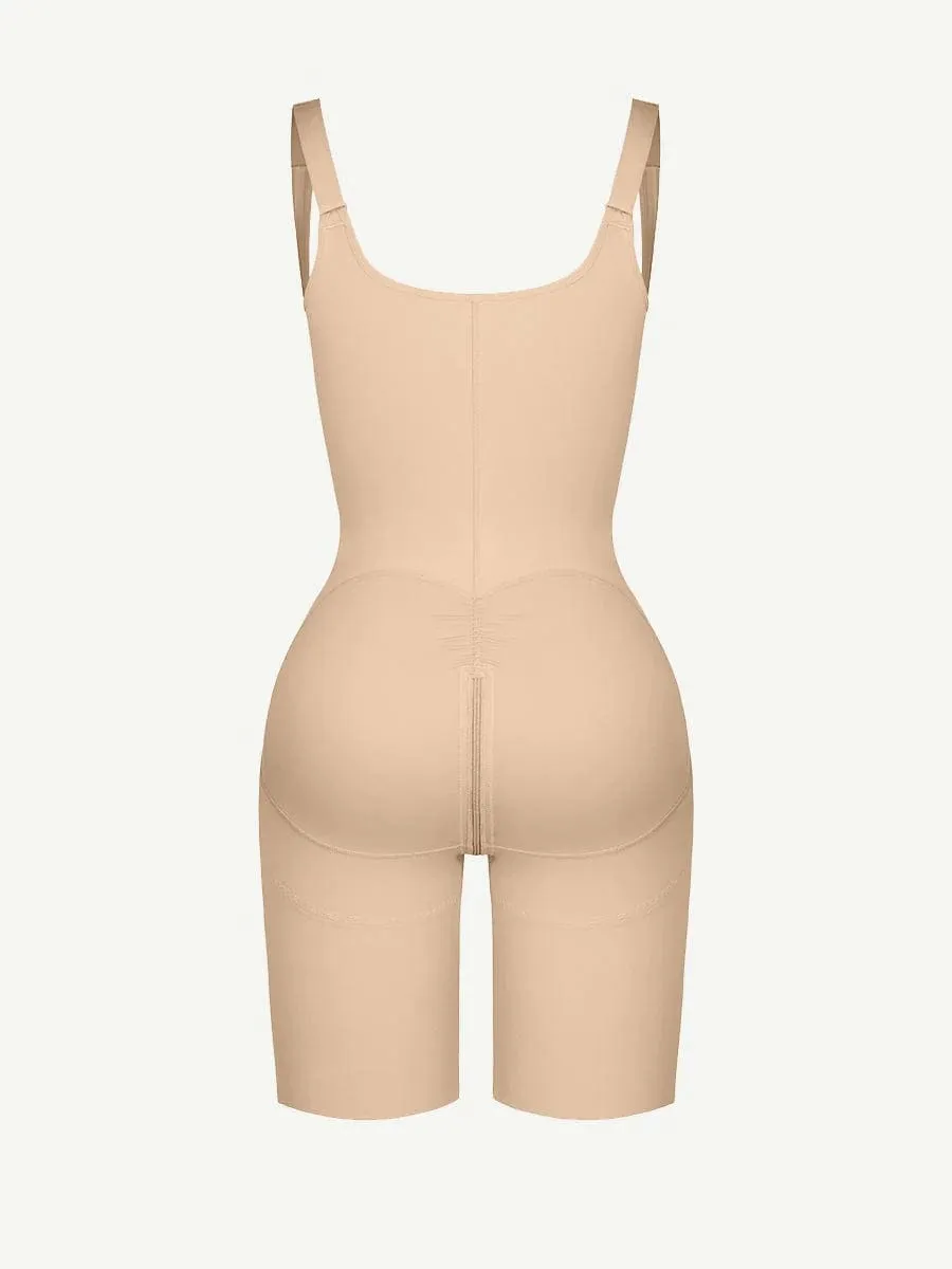 U Shaped Open Bust Tummy Control Shapewear Bodysuit