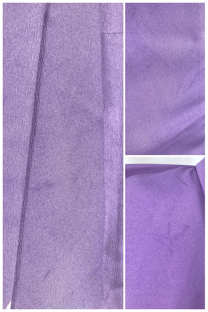 Vintage Purple & Mint Abstract Kimono