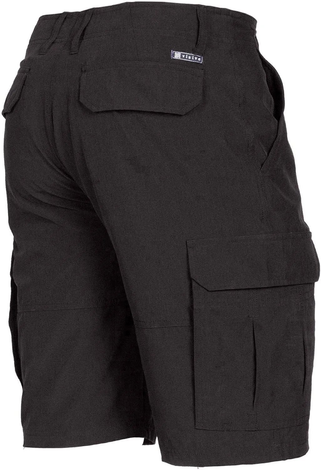 Visive Mens Shorts for Men, Hybrid Casual Golf Dress Flat Front Quick Dry Stretch Board Shorts, Lightweight Chino Short