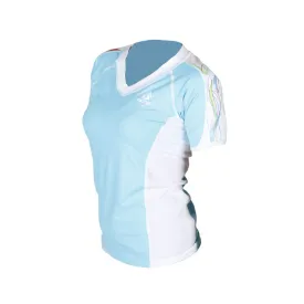 Womens 6oz Anti-UV Short Sleeve Rash Guard