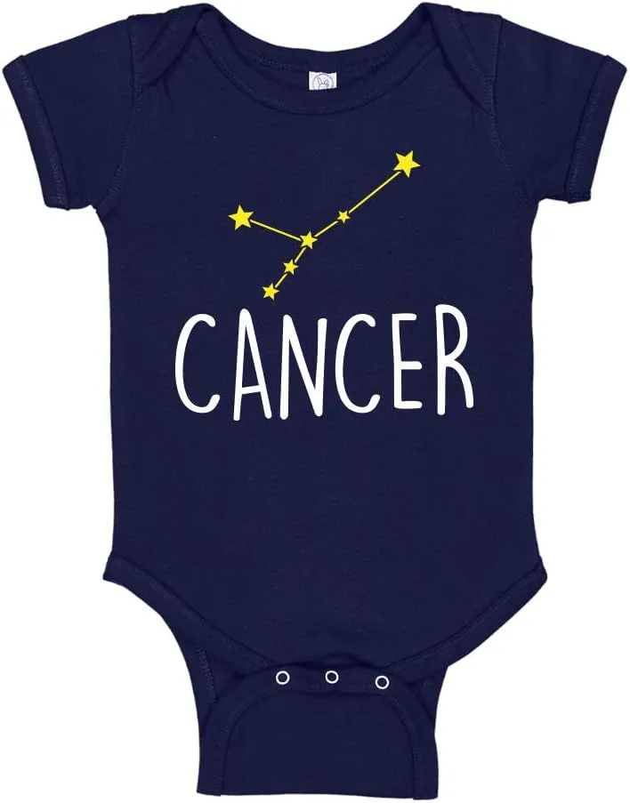 Zodiac Astrology Constellation Star Signs Baby Bodysuit/Toddler T-Shirt for New Baby Boy/Girl